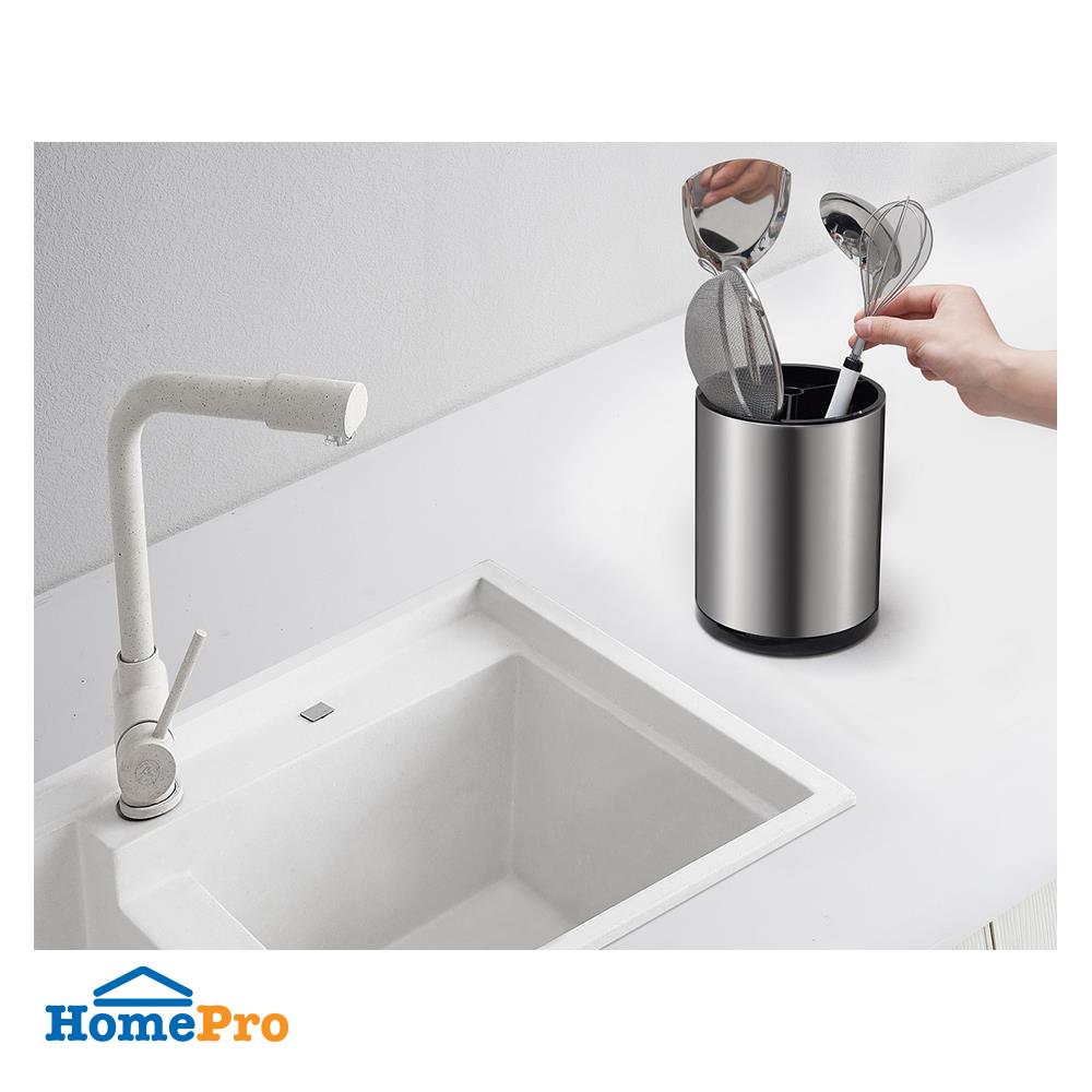 ที่ใส่อุปกรณ์ในครัวหมุนได้สเตนเลส KECH