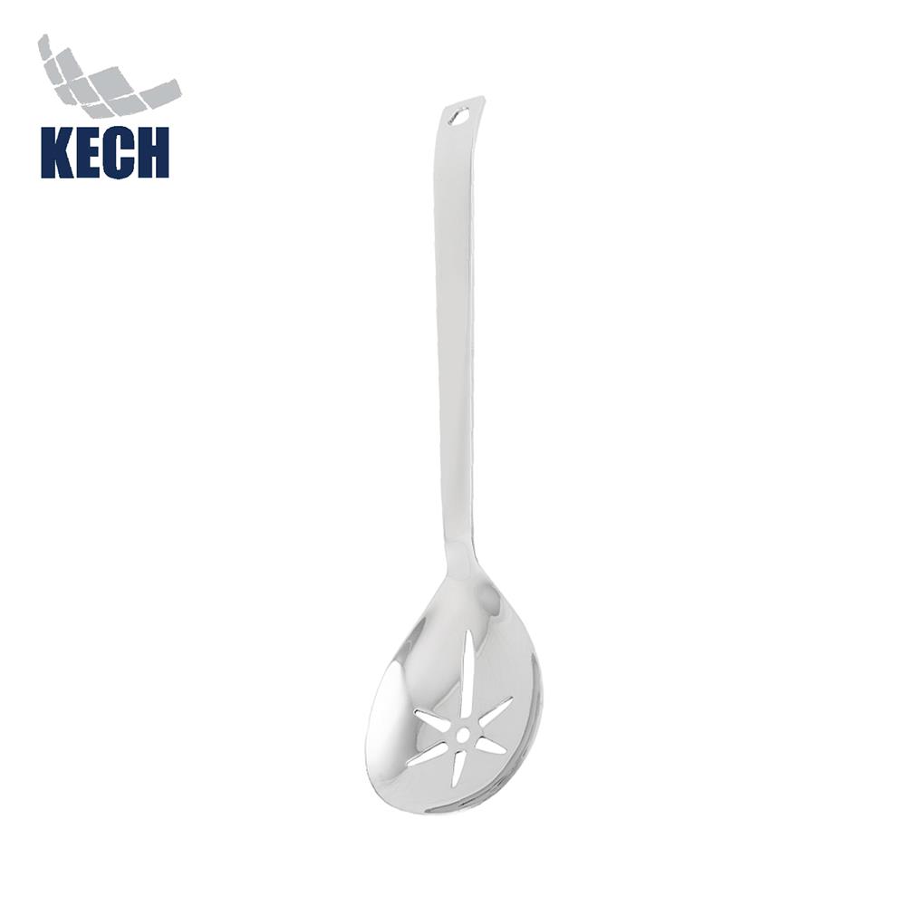 ที่ตักอาหารสเตนเลสมีร่อง 6 แฉก KECH WSD8527