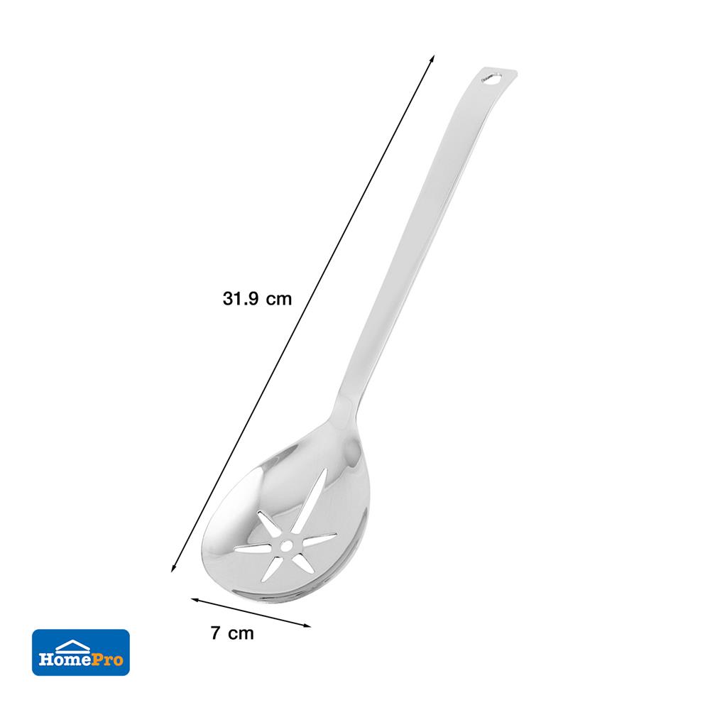 ที่ตักอาหารสเตนเลสมีร่อง 6 แฉก KECH WSD8527
