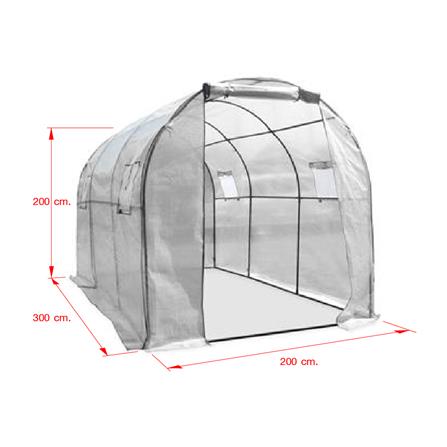 โรงเรือนเพาะปลูก SPRING GH-W0004 XL สีขาว_7