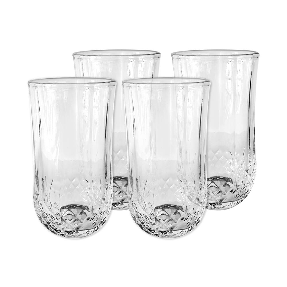 แก้วน้ำ 320ml KECH DIAMOND R แพ็ค 4 ใบ