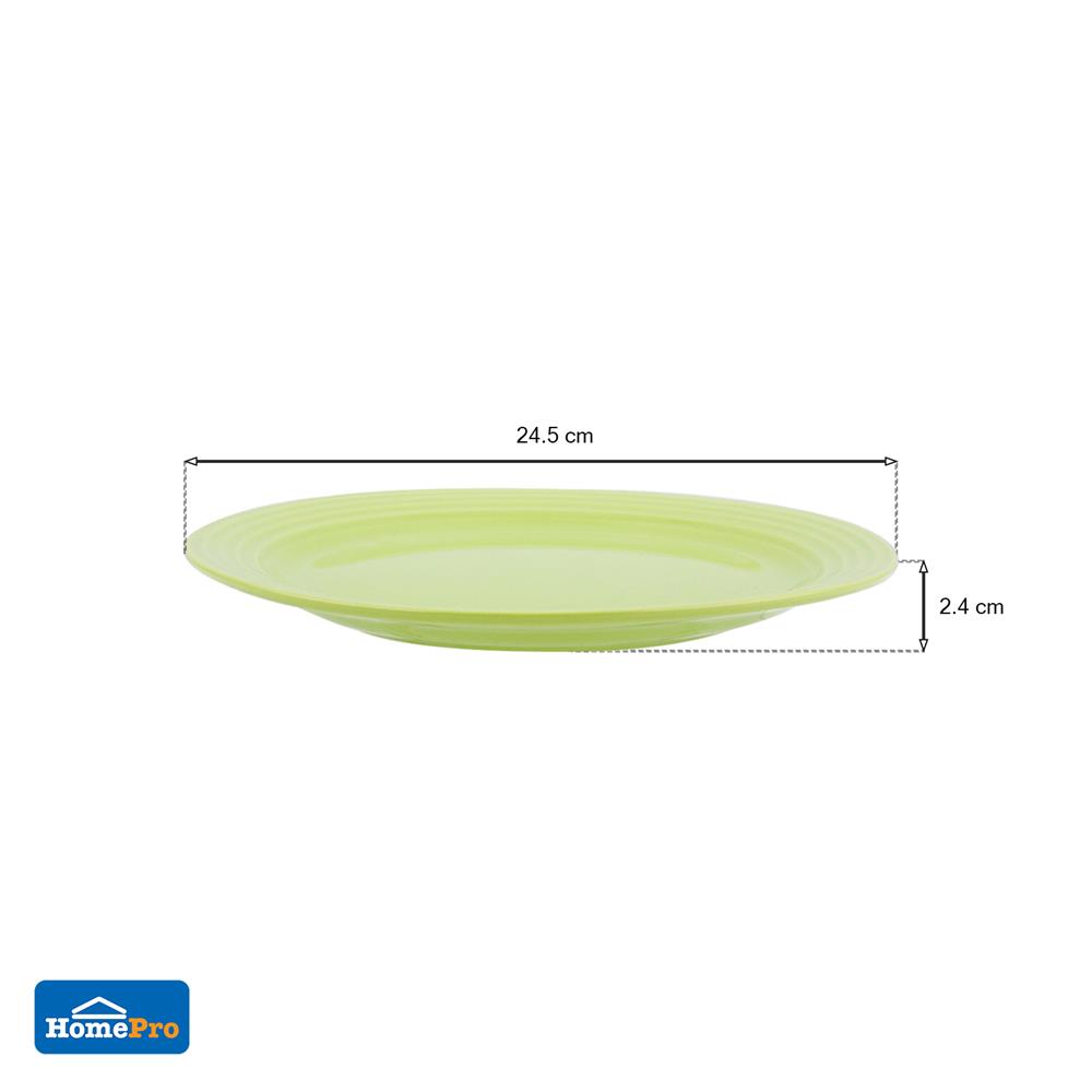 จานเซรามิกตื้น 9.5" KECH GREENERY