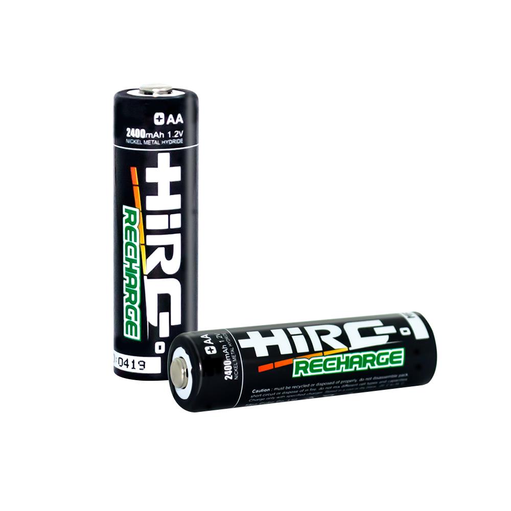 ถ่านชาร์จ HIRO AA แพ็ค 2 ก้อน สีดำ