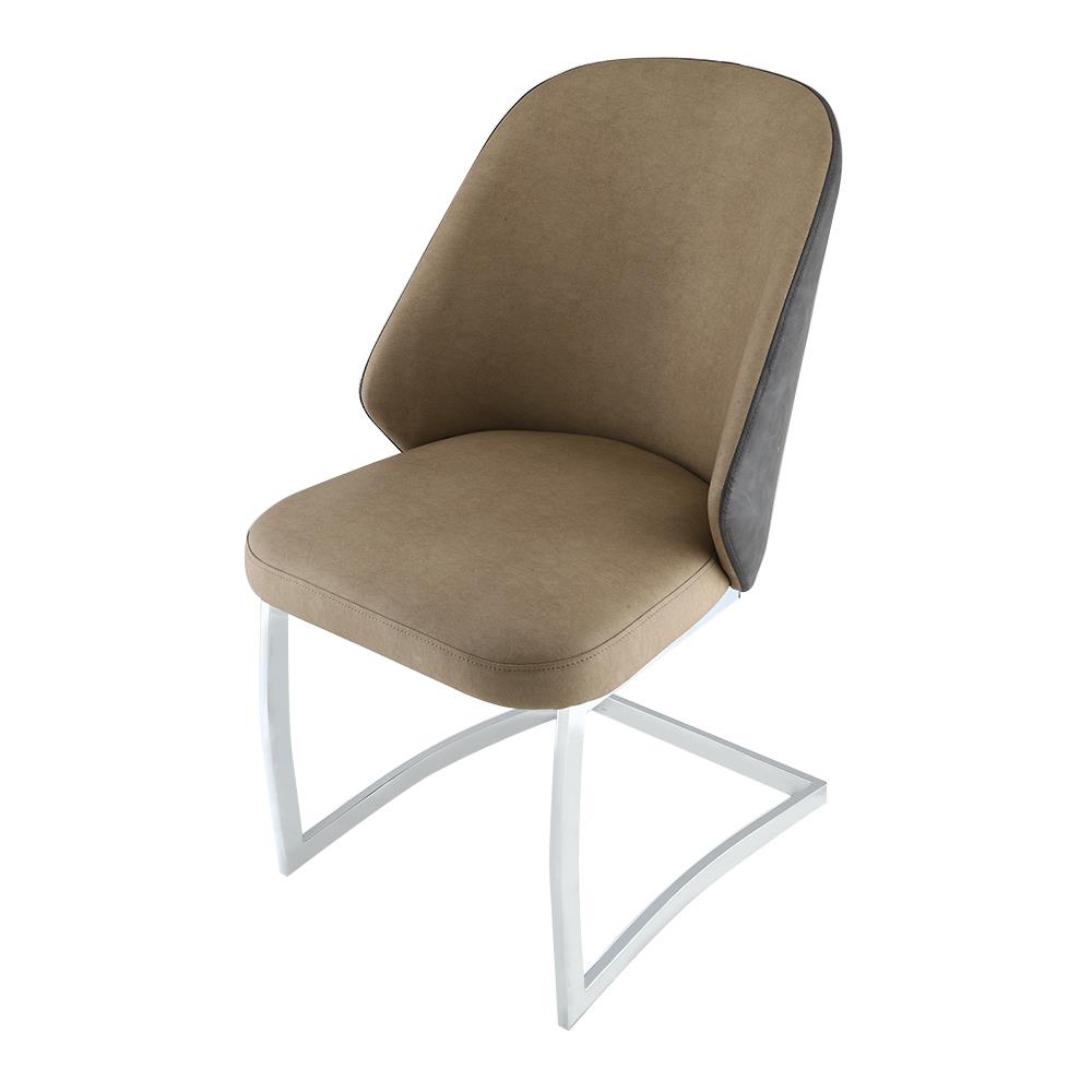 เก้าอี้ห้องอาหาร FURDINI REST สีเทา/น้ำตาล