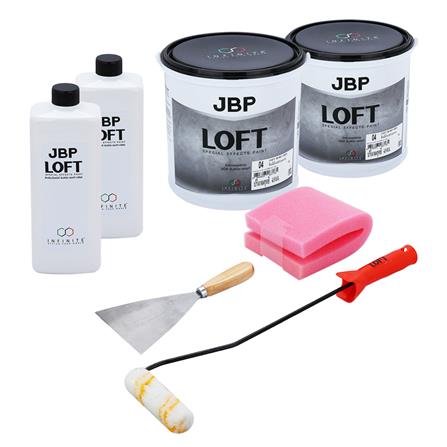 สีเท็กเจอร์ JBP INFINITE LOFT สีเทาดำ 11.22 กิโลกรัม_0