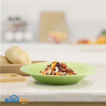 จานเซรามิกลึก 9