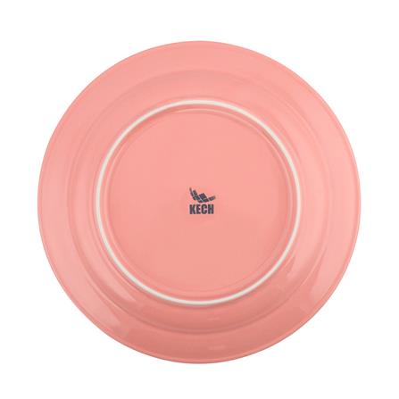 จานเซรามิกตื้น 9.5