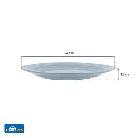 จานเซรามิกลึก 9