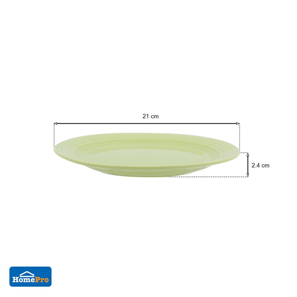 จานเซรามิกตื้น 8" KECH GREENERY