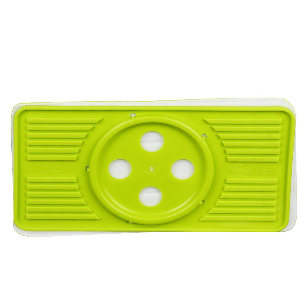 ไม้ม็อบไมโครไฟเบอร์ดันฝุ่น POWER GREEN MS1014-1 14 นิ้ว สีเขียว