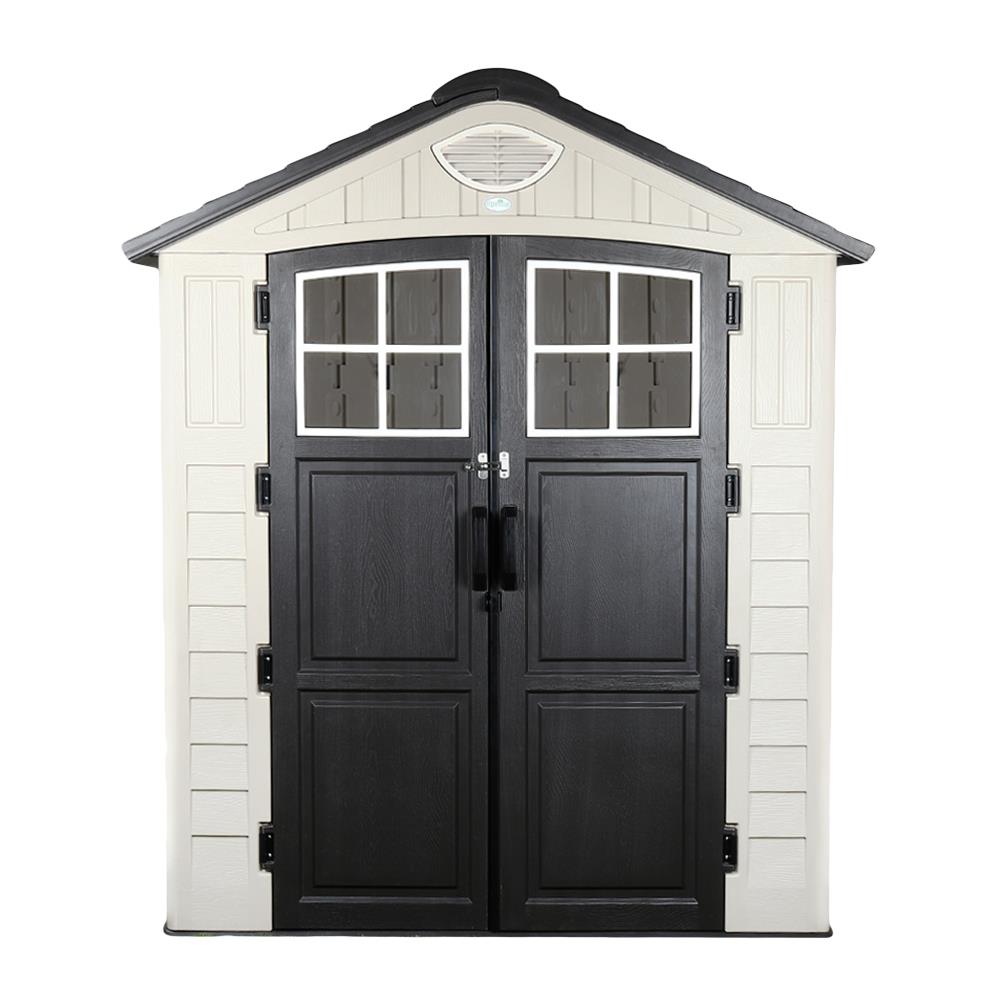 บ้านเก็บของประตูใส SPRING EVEREST N1A 197X129 ซม.