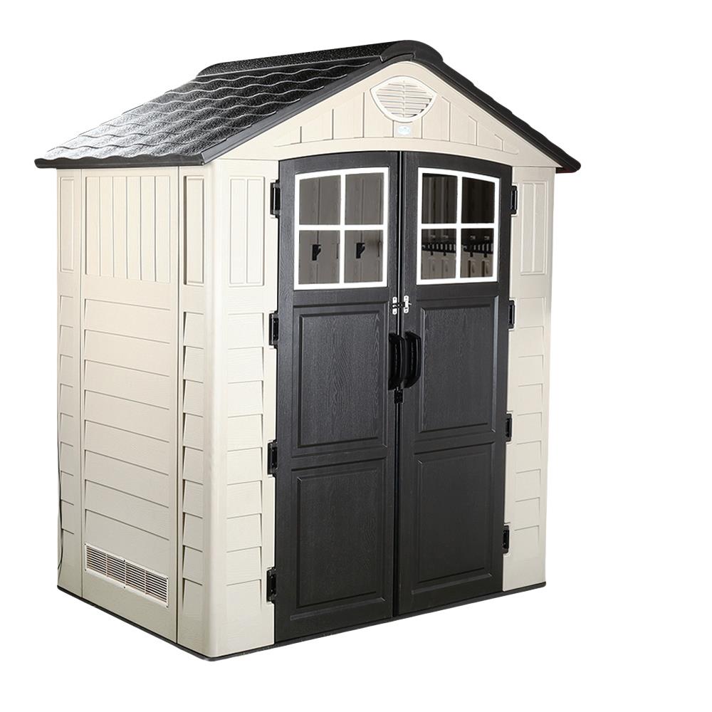 บ้านเก็บของประตูใส SPRING EVEREST N1A 197X129 ซม.