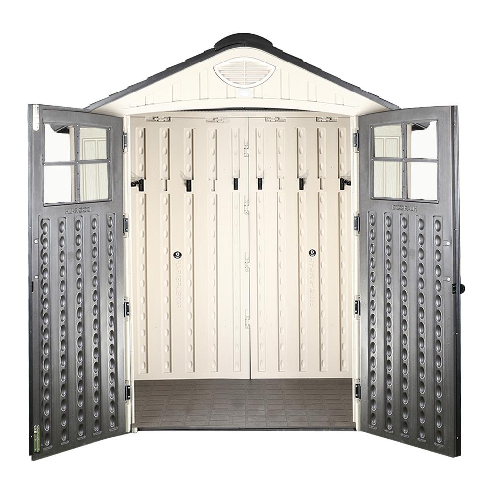 บ้านเก็บของประตูใส SPRING EVEREST N1A 197X129 ซม.