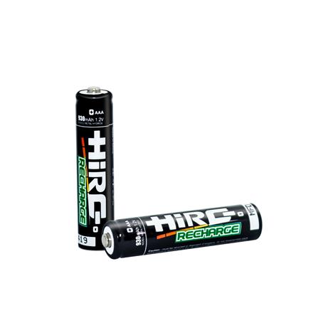 ถ่านชาร์จ HIRO AAA  แพ็ค 2 ก้อน สีดำ_2