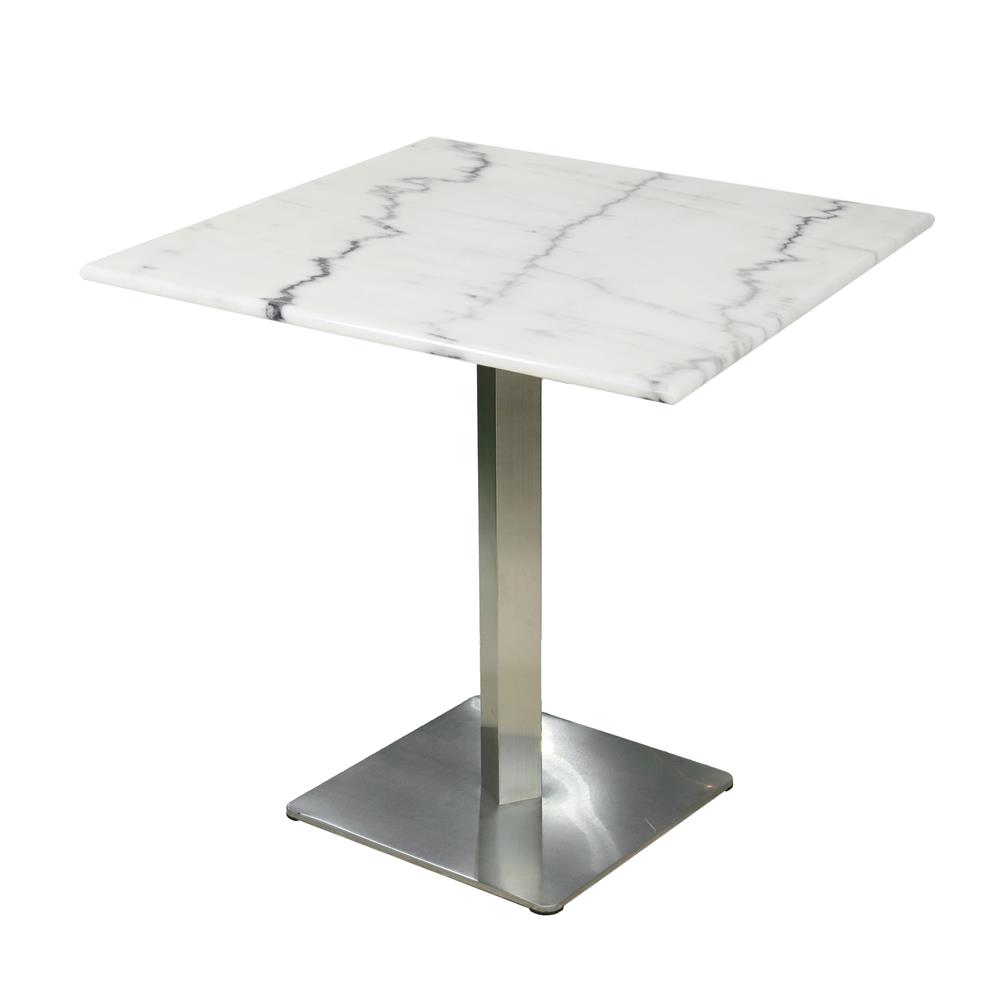 โต๊ะสนามหินอ่อนเหลี่ยม SPRING MARBLE MSL สีขาว_0