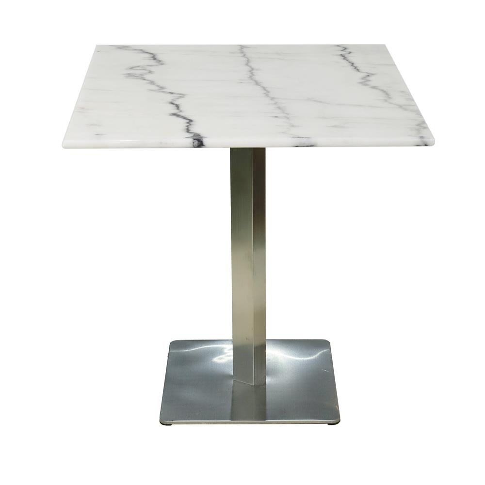 โต๊ะสนามหินอ่อนเหลี่ยม SPRING MARBLE MSL สีขาว