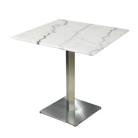 โต๊ะสนามหินอ่อนเหลี่ยม SPRING MARBLE MSL สีขาว