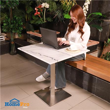 โต๊ะสนามหินอ่อนเหลี่ยม SPRING MARBLE MSL สีขาว_4