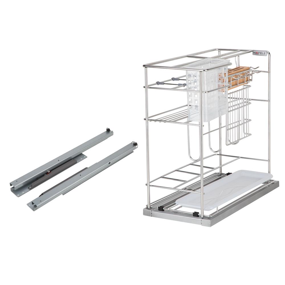 ชุดตะแกรงบานเปิด HAFELE 495.35.190 สเตนเลส