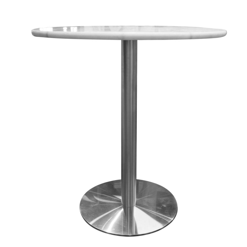 โต๊ะสนามหินอ่อนกลม SPRING MARBLE MSL สีขาว