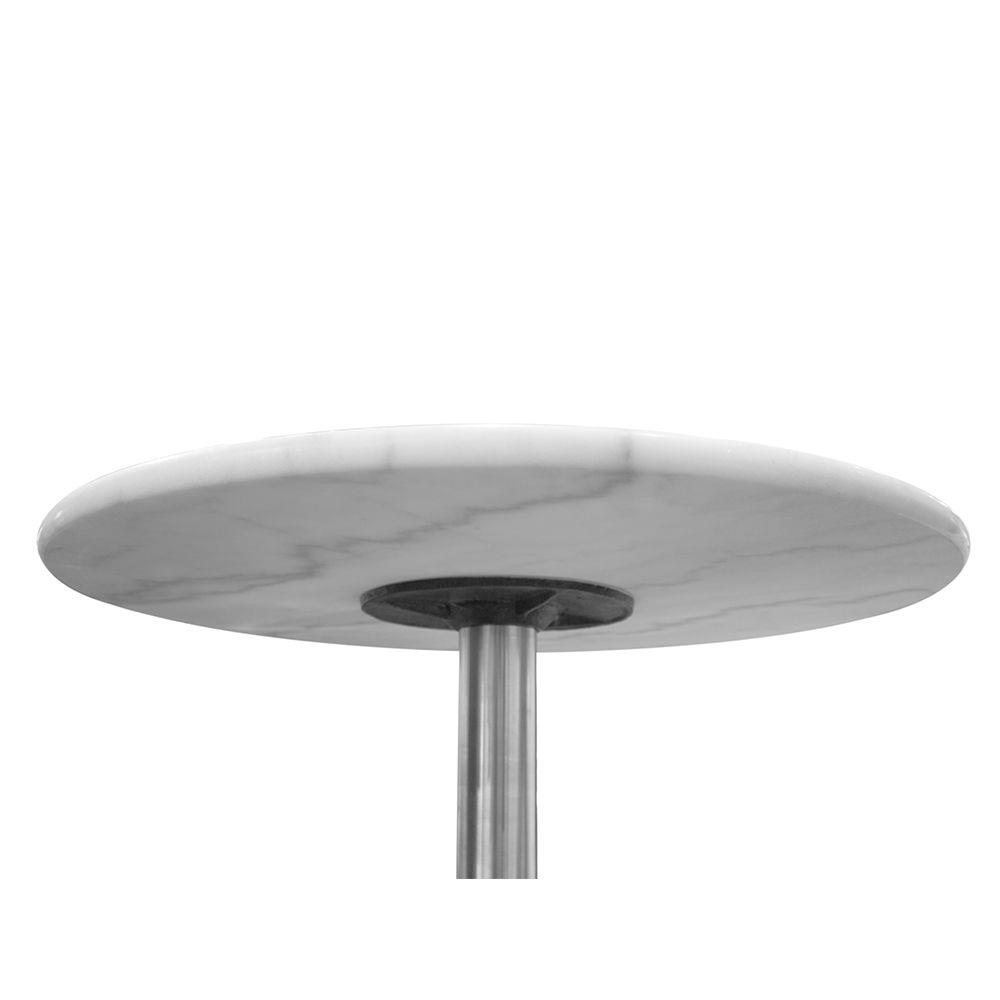 โต๊ะสนามหินอ่อนกลม SPRING MARBLE MSL สีขาว