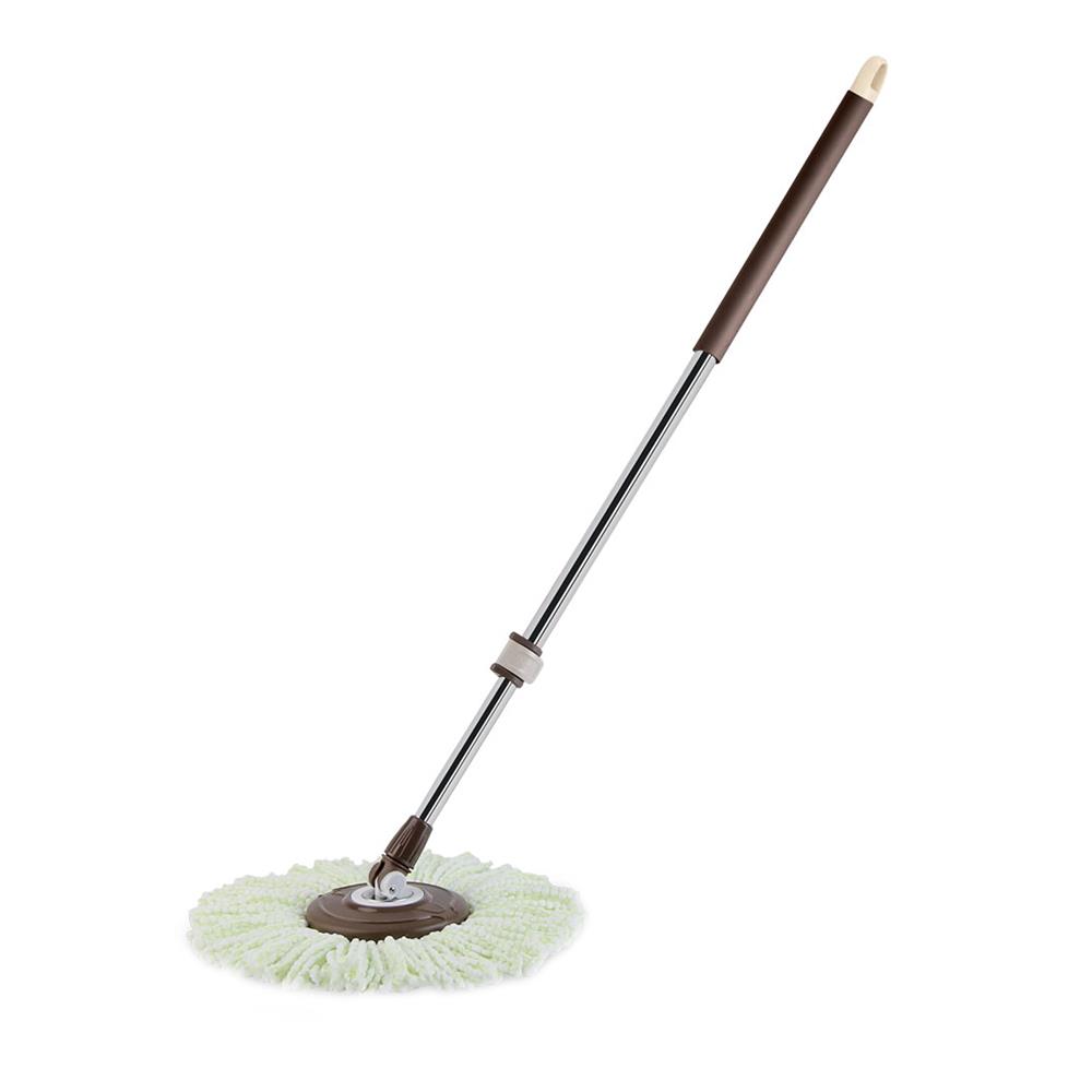 ไม้ม็อบไมโครไฟเบอร์กลม POWER GREEN MS1004 6นิ้ว สีน้ำตาล