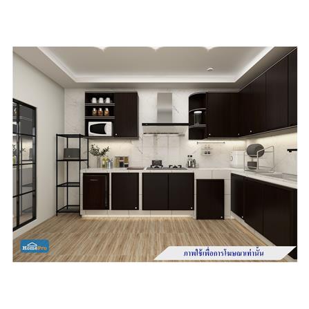 ตู้แขวนเดี่ยว KING PLAT-CURVE 45x94ซม. สีโอ๊ค_1