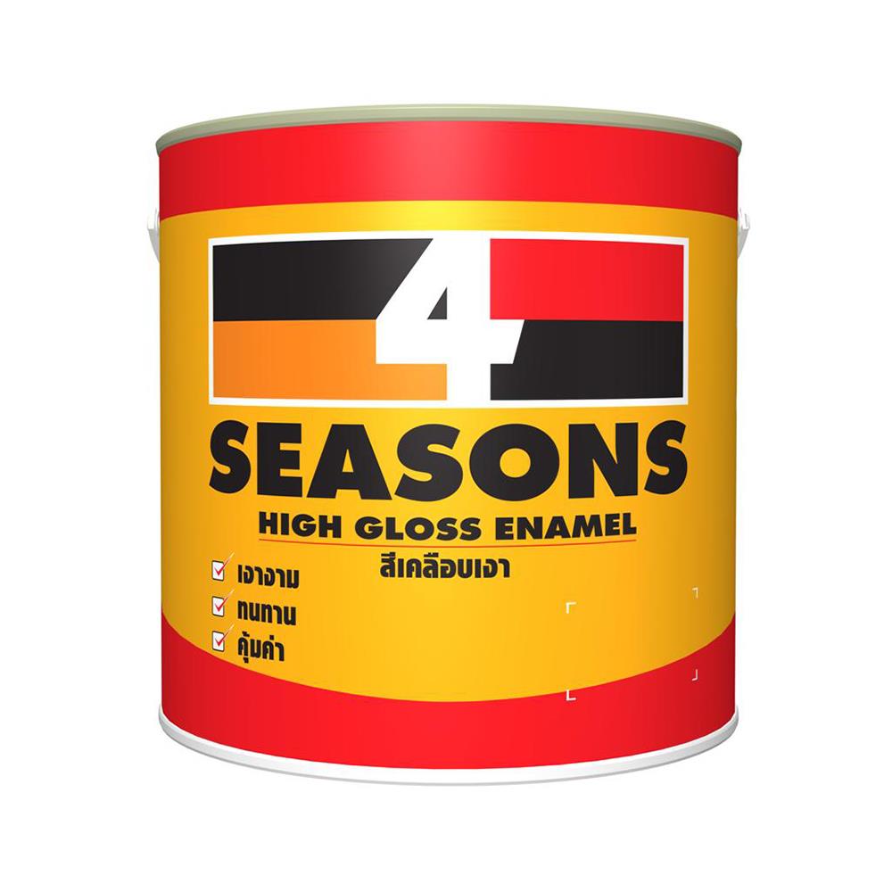 สีน้ำมัน TOA 4 SEASONS #5100 สีใส เงา 1 แกลลอน
