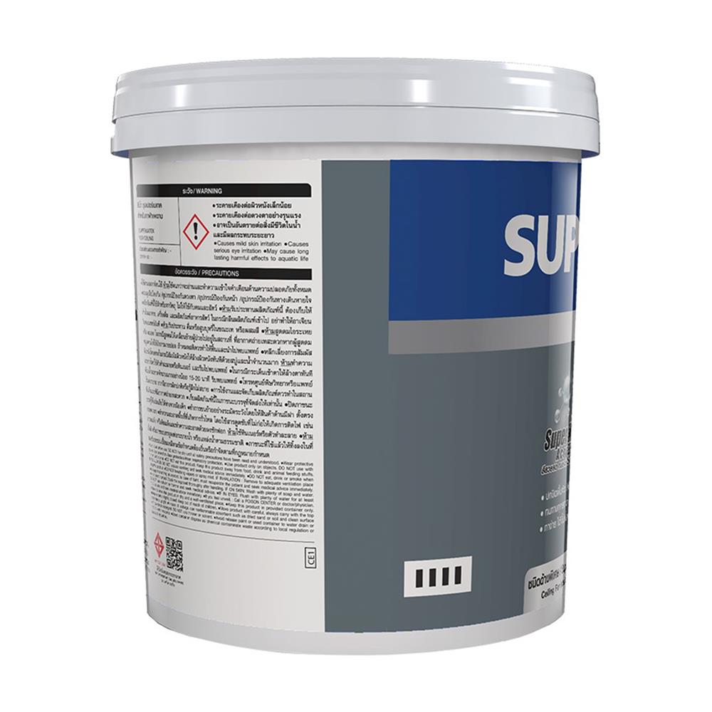 สีน้ำทาฝ้าเพดาน ชนิดด้านพิเศษ TOA SUPERMATEX M800 สีขาว 5 แกลลอน