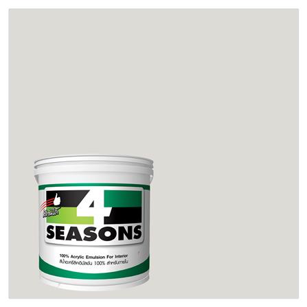 สีน้ำทาภายใน TOA 4 SEASONS สีขาว #A5003 ด้าน 5 แกลลอน_0