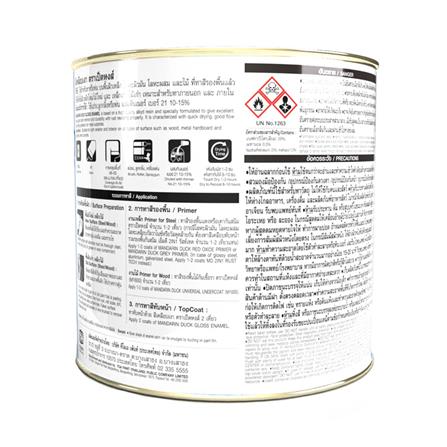 สีน้ำมัน TOA DUCK 177 สีใส 1/4 แกลลอน_2