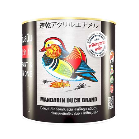 สีเคลือบกันสนิม TOA เป็ดหงษ์ 2 IN 1 สีขาว M212 1 แกลลอน_0