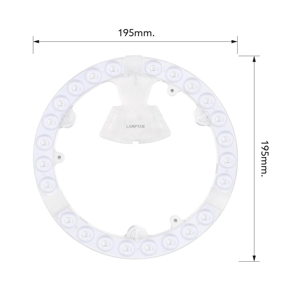 หลอด LED LAMPTAN CEILING MODULE AMBIT 24 วัตต์ DAYLIGHT