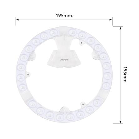 หลอด LED LAMPTAN CEILING MODULE AMBIT 24 วัตต์ DAYLIGHT_6