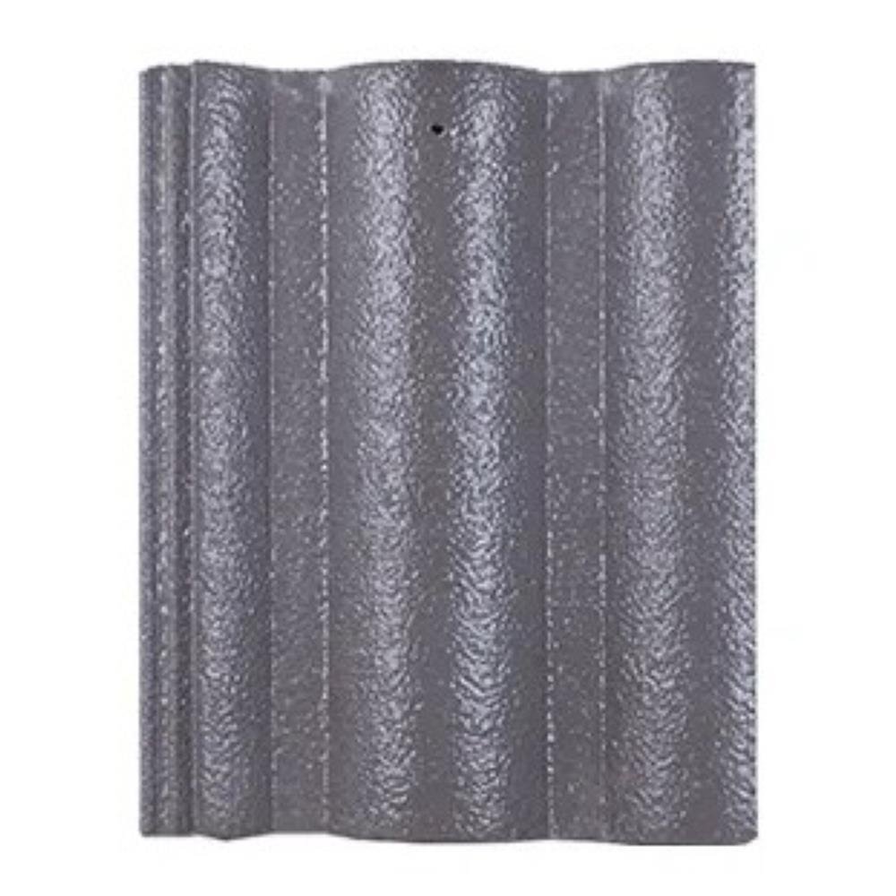 กระเบื้องหลังคาคอนกรีต TPI UTOPIA 33x42 ซม. สีเทามาเลศ