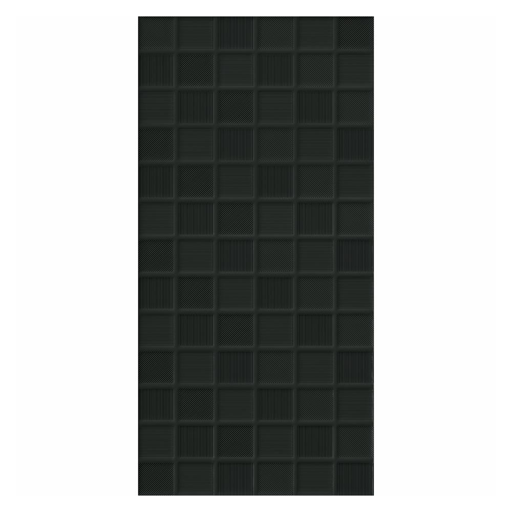 กระเบื้องผนัง 8x16 นิ้ว COTTO มิลค์ ดำ PM 1M2