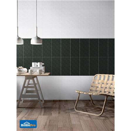 กระเบื้องผนัง 8x16 นิ้ว COTTO มิลค์ ดำ PM 1M2_2