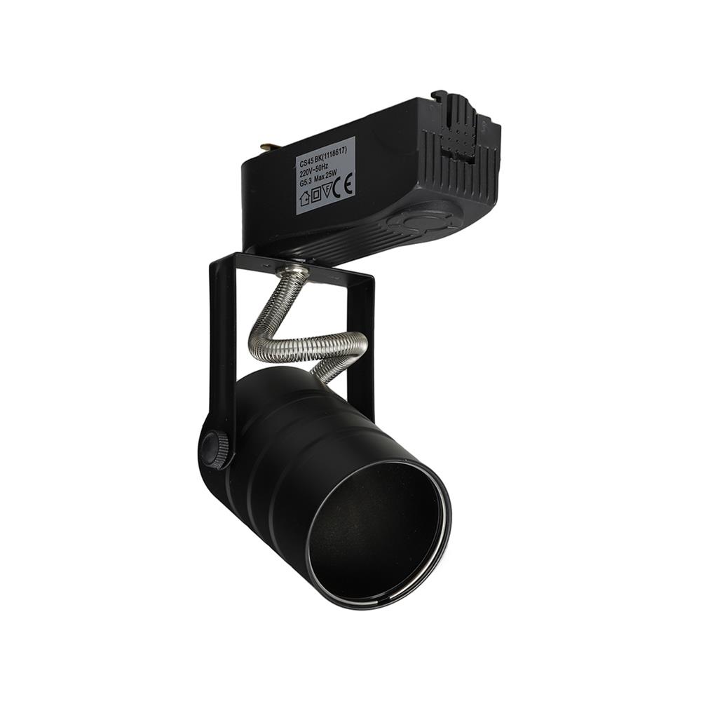 แทรคไลท์ ติดราง GU5.3 CARINI CS45 สีดำ