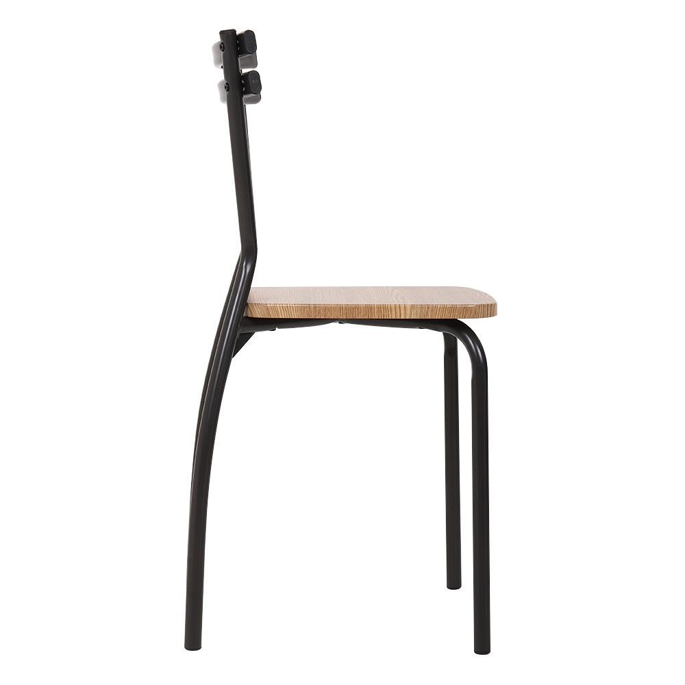 ชุดโต๊ะอาหาร 4 ที่นั่ง FURDINI REEDER SQUARE สีโอ๊ค