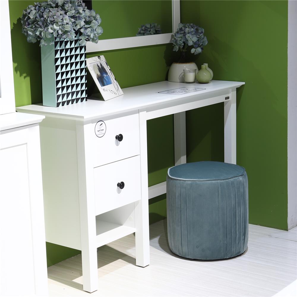 สตูลกลม FURDINI EMERA สีเขียว