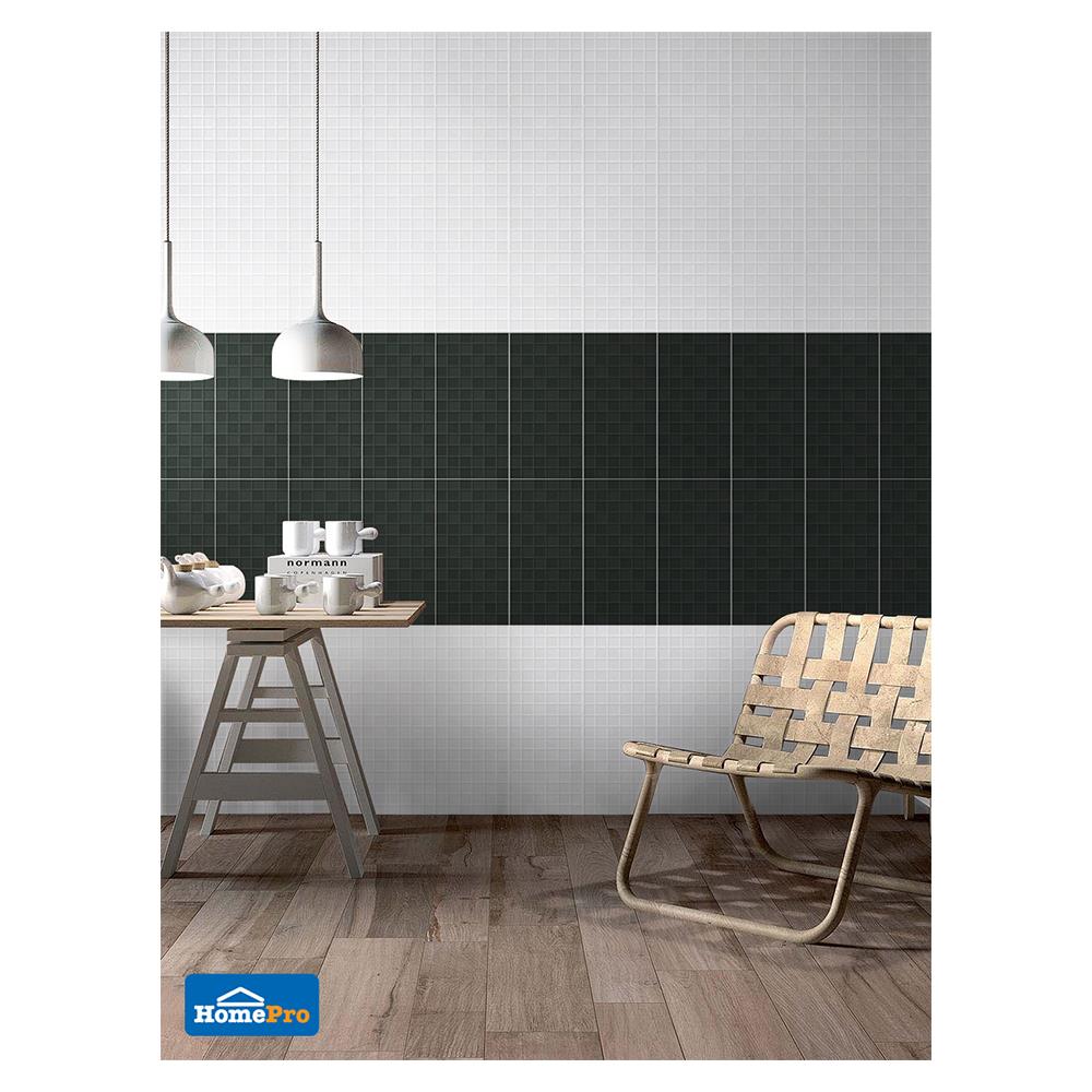 กระเบื้องผนัง 8x16 นิ้ว COTTO มิลค์ ขาว PM 1M2