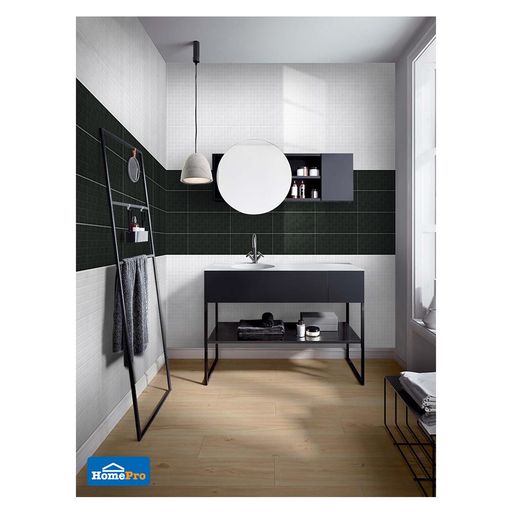 กระเบื้องผนัง 8x16 นิ้ว COTTO มิลค์ ขาว PM 1M2