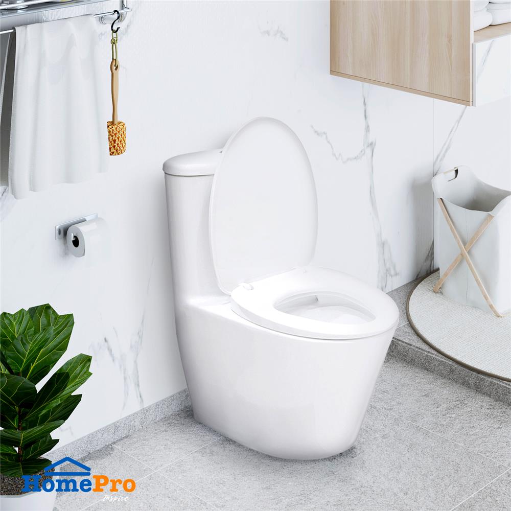 สุขภัณฑ์ 1 ชิ้น MOYA 2728 3/4.5L สีขาว