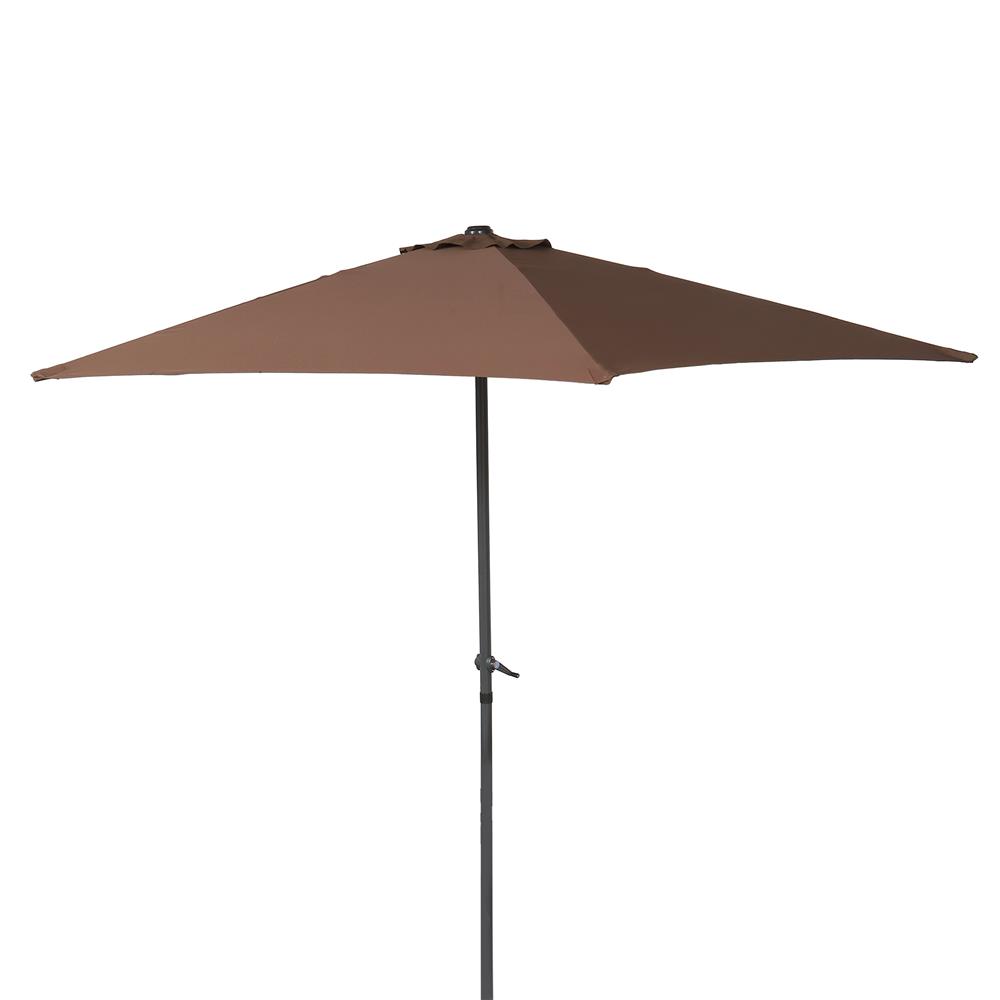 ร่มสนามกลม ME LIVING MIKA 3X3 ม. สีน้ำตาล