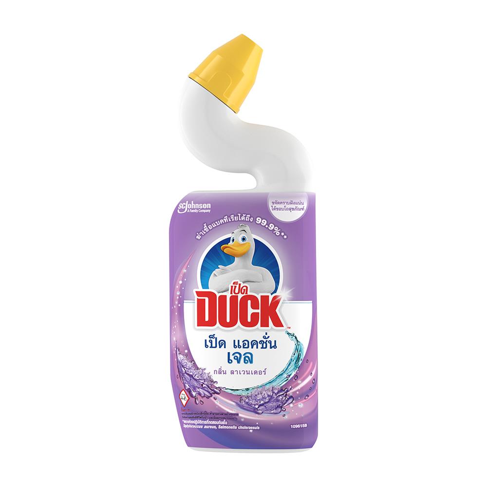 น้ำยาทำความสะอาดฆ่าเชื้อสุขภัณฑ์ เป็ด 500ml LAVENDER