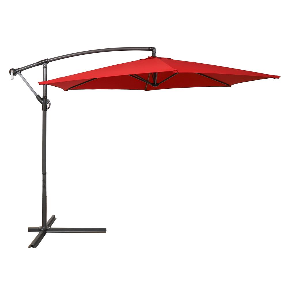 ร่มสนามตัวแอล ME LIVING MARINY 3X3 ม. สีแดง