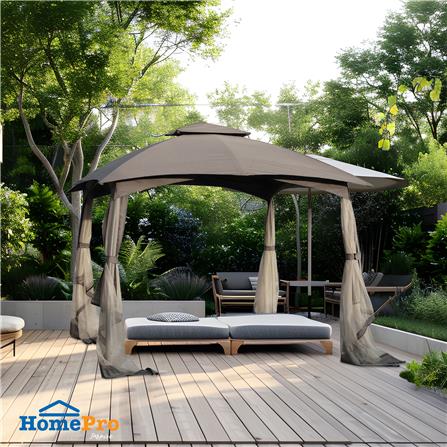 เต้นท์อเนกประสงค์ ME LIVING GEO 3x3 ม. สีเทา_5