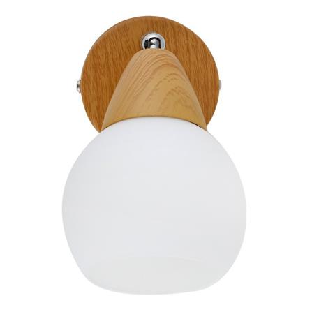 ไฟกิ่งภายใน CARINI VS0264-1 สีขาว/ลายไม้ 1 หัว_1