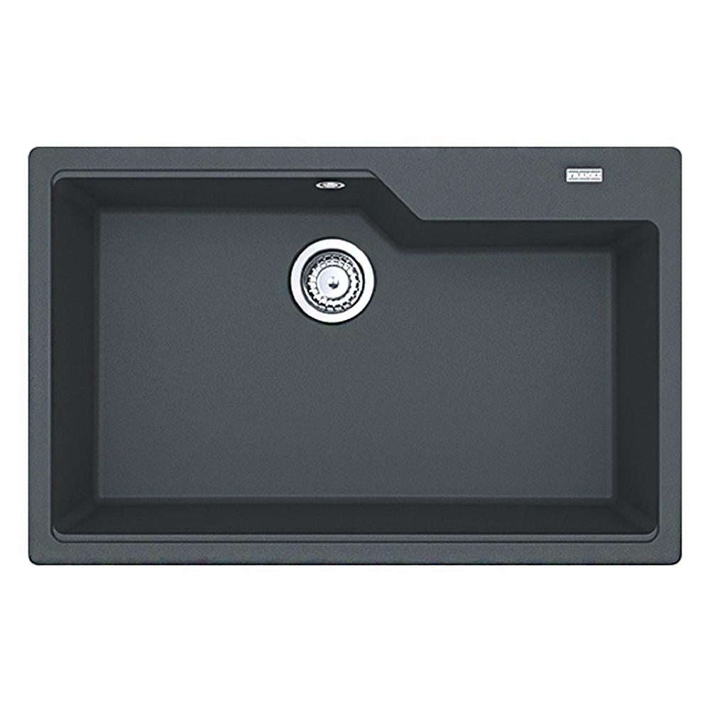 ซิงค์ฝัง 1หลุม FRANKE UBG610-78 แกรนิต สีดำ