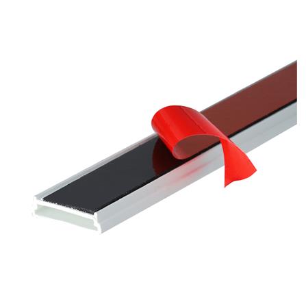 คิ้วตกแต่ง UPVC HOFFEN 200X2.5X0.7 ซม. สีขาว_1